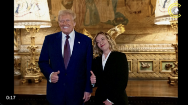 Τζόρτζια Μελόνι, Ντόναλντ Τραμπ