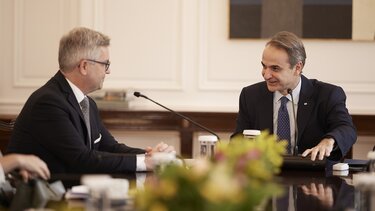 Κυριάκος Μητσοτάκης, Μάρκους Μπρίνερ