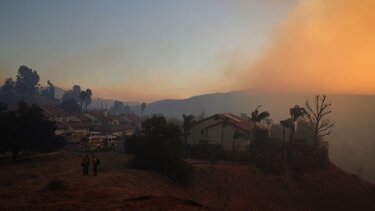 Οι πυρκαγιες στο ΛΑ