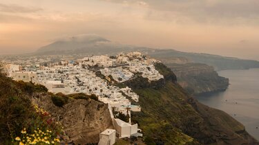 santorini caldera