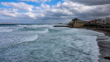 Θάλασσα, Ηράκλειο, Χειμώνας