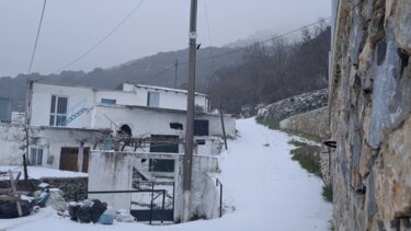 Καμινάκι, χιόνια