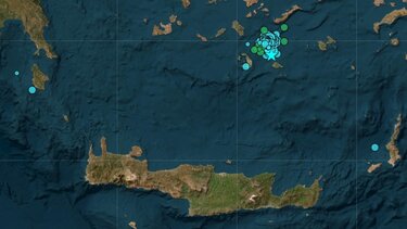 Σεισμοί Κυκλάδες Κρήτη