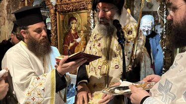 Κουρά ρασοφορίας νέου μοναχού στην Ιερά Μονή Τιμίου Προδρόμου Ατάλης-Μπαλή