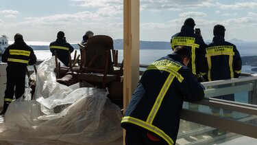 Σαντορίνη, Πυροσβέστες