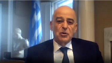 O Νίκος Δένδιας