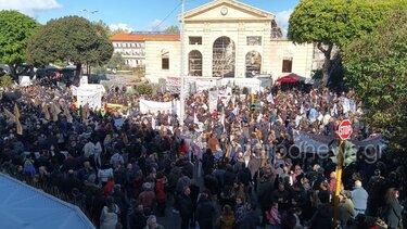 Τέμπη κινητοποίηση Χανιά