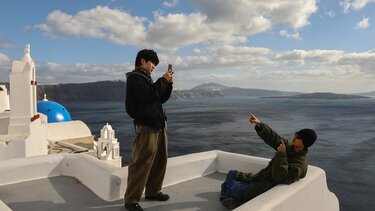 Σαντορίνη, Τουρίστες