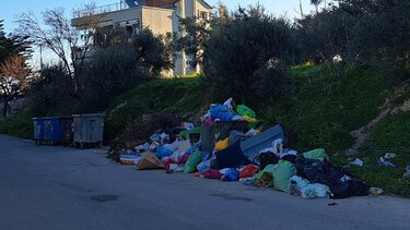 Βασιλειές, σκουπίδια