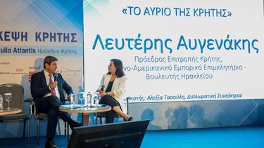 Αναπτυξιακή Διάσκεψη Κρήτης, Λευτέρης Αυγενάκης