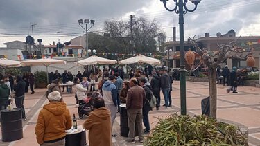 Με υπαίθριο γλέντι γιόρτασαν τα Κούλουμα στο Θραψανό