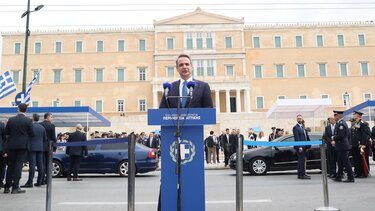 Κυριάκος Μητσοτάκης στην Παρέλαση