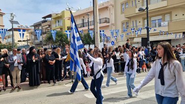Σε πανηγυρικό κλίμα ο εορτασμός της 25ης Μαρτίου στον Δήμο Χερσονήσου