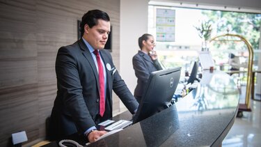 Ρεσεψιόν, Τουρισμός