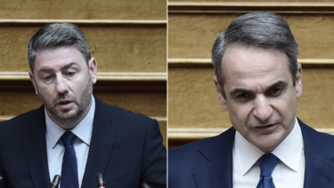 Νίκος και Κυριάκος στη Βουλή