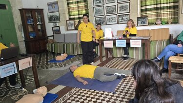 Με μεγάλη επιτυχία το σεμινάριο Βασικής Υποστήριξης της Ζωής που διοργάνωσε ο Δήμος Ηρακλείου στις Άνω Ασίτες 