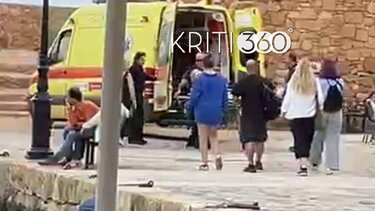 Χανιά: Περιπέτεια για άνδρα - Έπεσε στο λιμενοβραχίονα