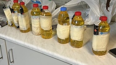 Βεγγαλικά, Μολότοφ