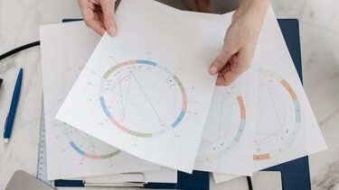 Ζώδια, Αστρολογικός χάρτης