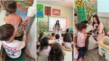 Η Καθέρης ΑΒΕΕ στο 51ο Νηπιαγωγείο Ηρακλείου: Εκπαιδευτικές δράσεις ανακύκλωσης για παιδιά