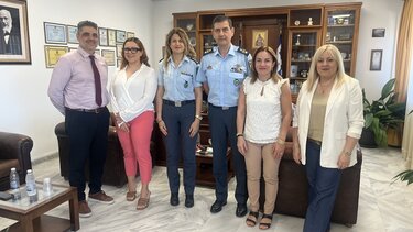 Συνάντηση του Εμπορικού Συλλόγου Χανίων με την Αστυνομική Διεύθυνση και την Τροχαία Χανίων 