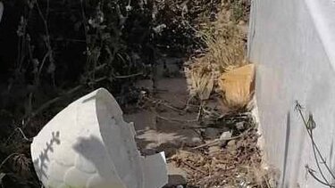 «Εικόνα εγκατάλειψης στο Νέο Κοιμητήριο Ηρακλείου!»