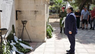 Κεγκερογλου: Τιμή στους ήρωες που αντιμετώπισαν με υπερηφάνεια το εκτελεστικό απόσπασμα