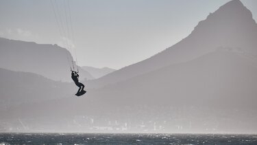 kitesurfing