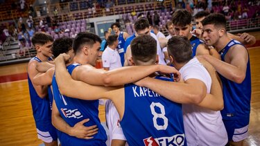 EuroBasket U20: Σαρωτική η Εθνική Νέων, διέλυσε 107-66 την Τσεχία!