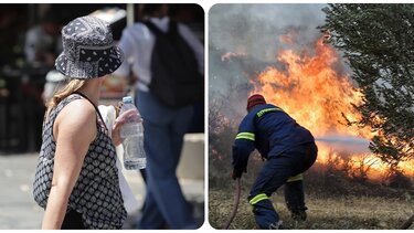 Καύσωνας, Κίνδυνος πυρκαγιάς