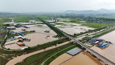 Νότια Κορέα, Πλημμύρες