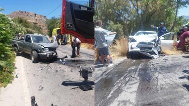 τροχαίο κίσσαμος κολάζ