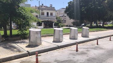 Υπόγειοι κάδοι, Πατέλες 