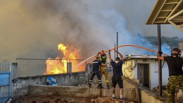 φωτιά στην Πάτρα