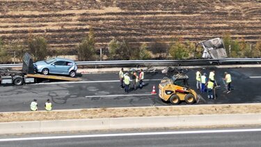 Τραγωδία στην Εγνατία: Επέστρεφαν από γάμο οι τρεις που απανθρακώθηκαν