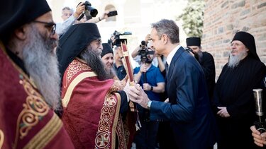 Μητσοτάκης εκκλησία