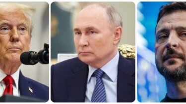 Τραμπ, Πούτιν, Ζελένσκι
