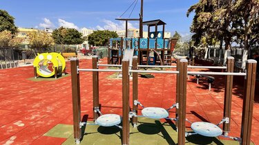 Στην τελική ευθεία η ανακατασκευή της παιδικής χαράς στο Γάζι 