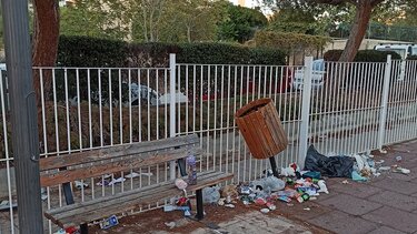 Παιδική χαρά, χωματερή