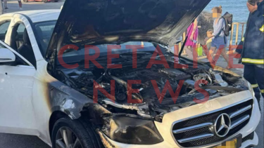 λαμπάδιασε όχημα