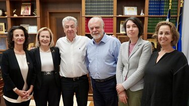 Συνάντηση του Περιφερειάρχη με αντιπροσωπεία της UNESCO και την Επίτροπο Περιβάλλοντος Κύπρου