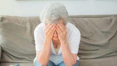 Ηλικιωμένη, Θλίψη, Στενοχώρια