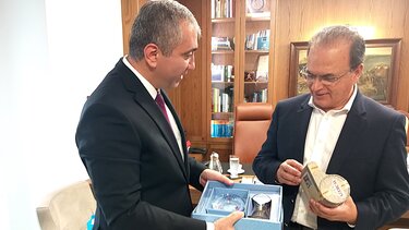 Δήμαρχος Ρεθύμνης, Πρέσβης Αζερμπαϊτζάν