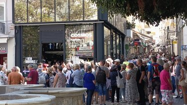 Τουρίστες, Κέντρο