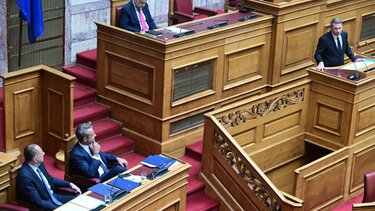 mitsotakis androulakis vouli