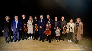 Μια ξεχωριστή χριστουγεννιάτικη μουσική βραδιά στο Αρκαλοχώρι – Το Κουαρτέτο Εγχόρδων «Αέναον» της Κρατικής Ορχήστρας Αθηνών «μάγεψε» το κοινό