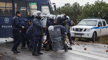 Χανιά, Αγρότες, Επεισόδια