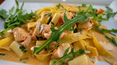 Ζυμαρικά, Σολομός