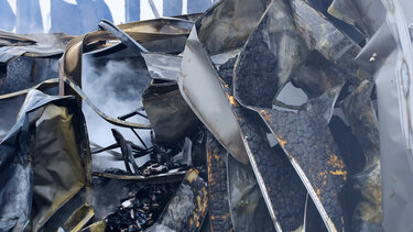 Εργοστάσιο Βιολάντα, Τρίκαλα, Πυρκαγιά