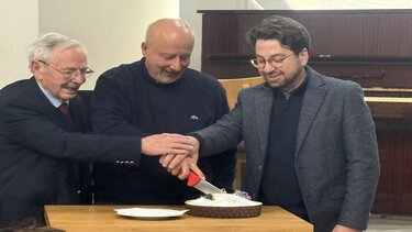 Κοπή πίτας συλλόγων φίλων πανεπιστημιου